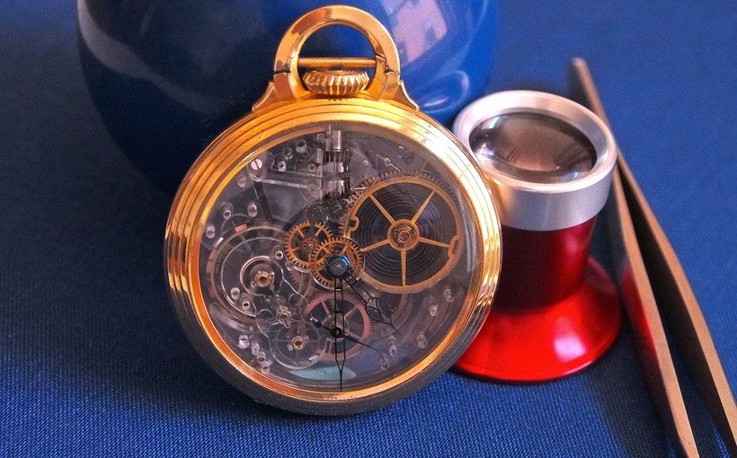 A Totally Unique Vintage Replica Pocket Watch From Hamilton