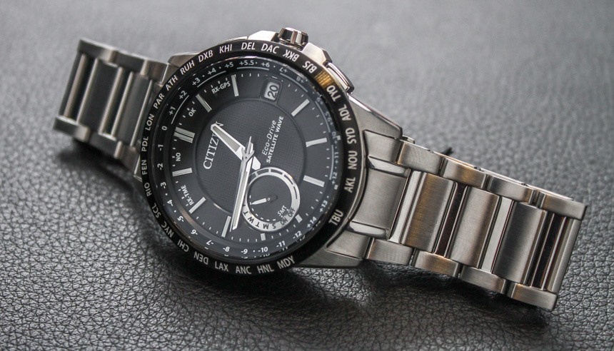 Citizen Launches New Eco-Drive Satellite Wave World Time GPS Replica Watch