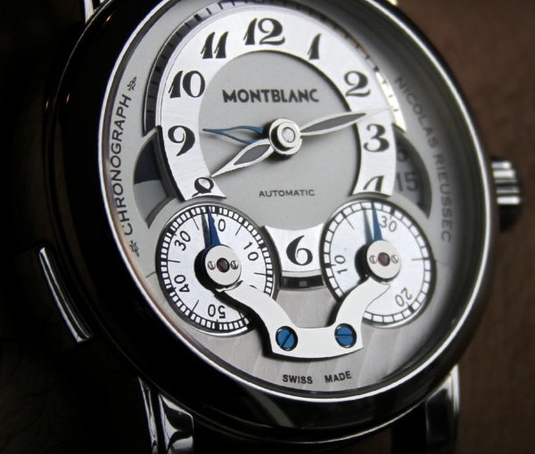 Highlights Of MontBlanc Nicolas Rieussec Replica Watches With Anthracite-Shaded Dial
