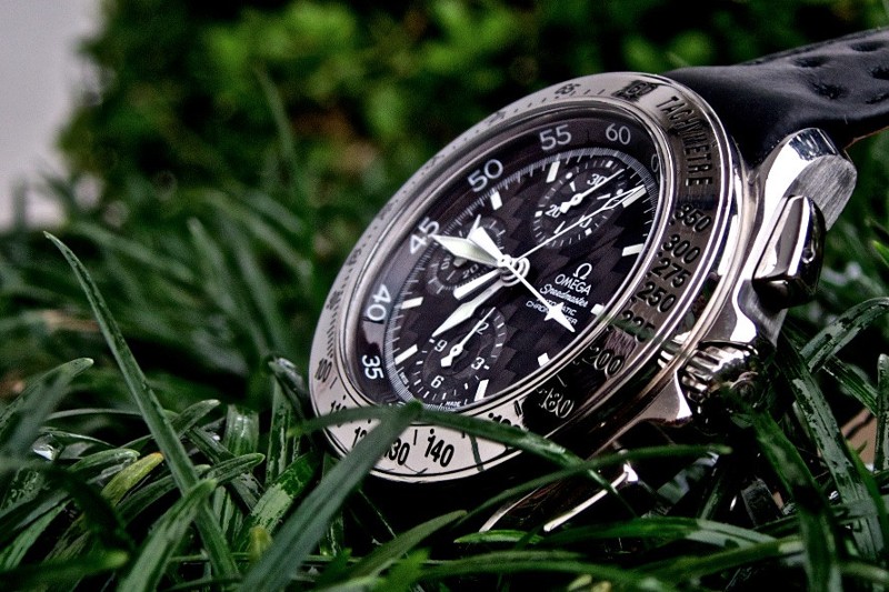 Come To Look At The Rare Omega Speedmaster Rattrapante Chronometer Replica Watch