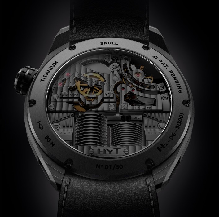 Presenting The New Dark Side With The Hyt Skull Bad Boy 51mm Replica Watch