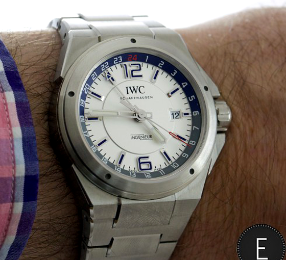 Hands-On With IWC Ingenieur Dual Time Mens Replica