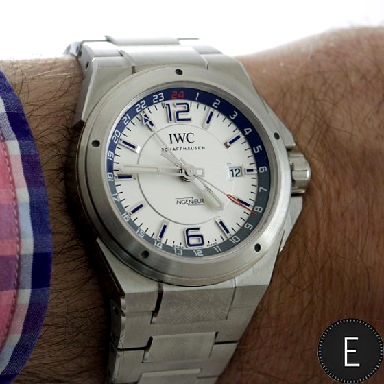 Hands-On With IWC Ingenieur Dual Time Mens Replica