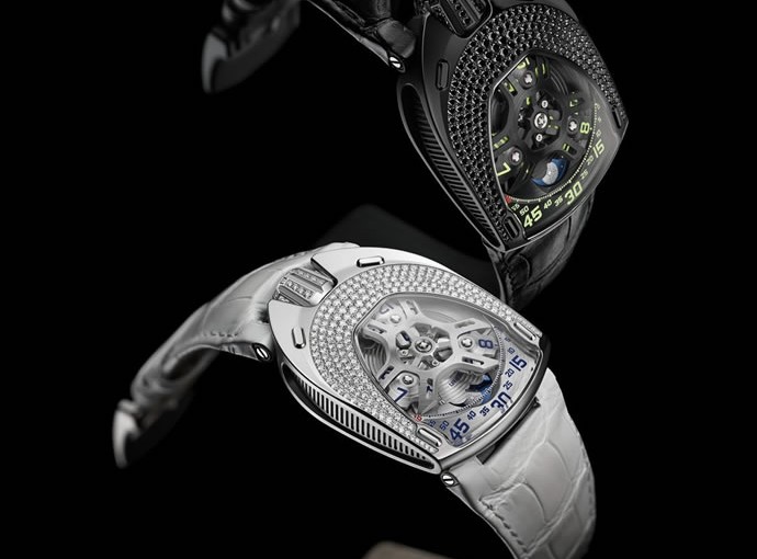 A Charming Watch On Your Wrist:Urwerk UR-106 Lotus Replica