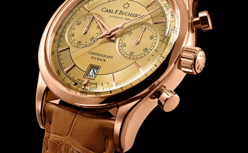 Show You The Carl F. Bucherer Manero Flyback with Champagne Dial Replica