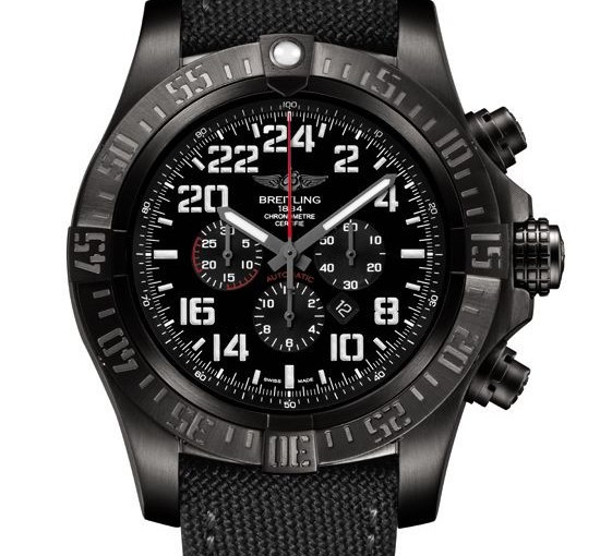Limited Edition Watch Series:Breitling Super Avenger Military With Black Dials Replica