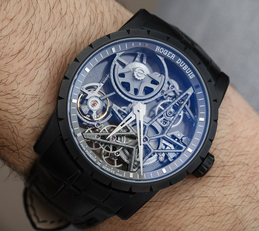 Hands-On With Roger Dubuis Excalibur 42 Skeleton Men's  Replica Watch