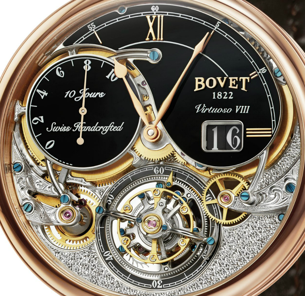 Bovet Virtuoso VIII 10-Day Flying Tourbillon Big Date Watch Watch Releases 